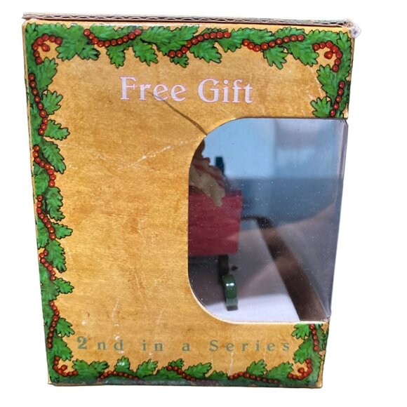 Cherished Teddies Teddy In Sleigh 2000 Enesco 546542 Hanging Ornament - Picture 4 of 7